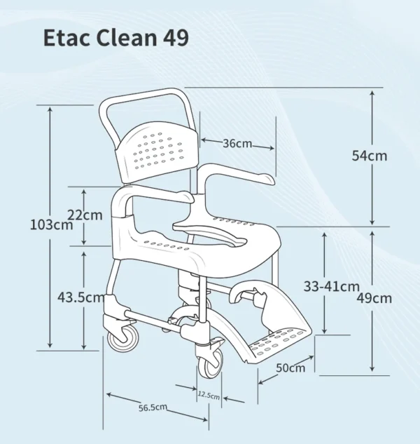 Bathroom Shower Safety Chair - Image 2